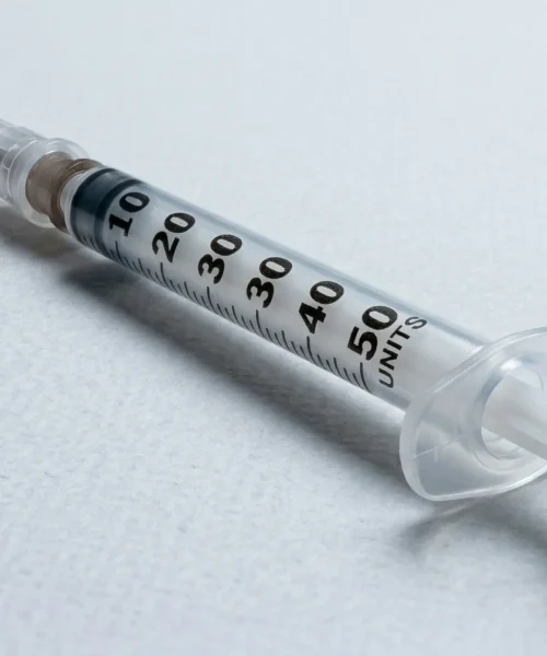 Injection Syringe 0.5cc 5/16 Inch 8mm